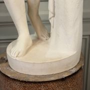 Venus with the Apple, based on the model by Bertel Thorvaldsen in reconstructed marble, 20th century.