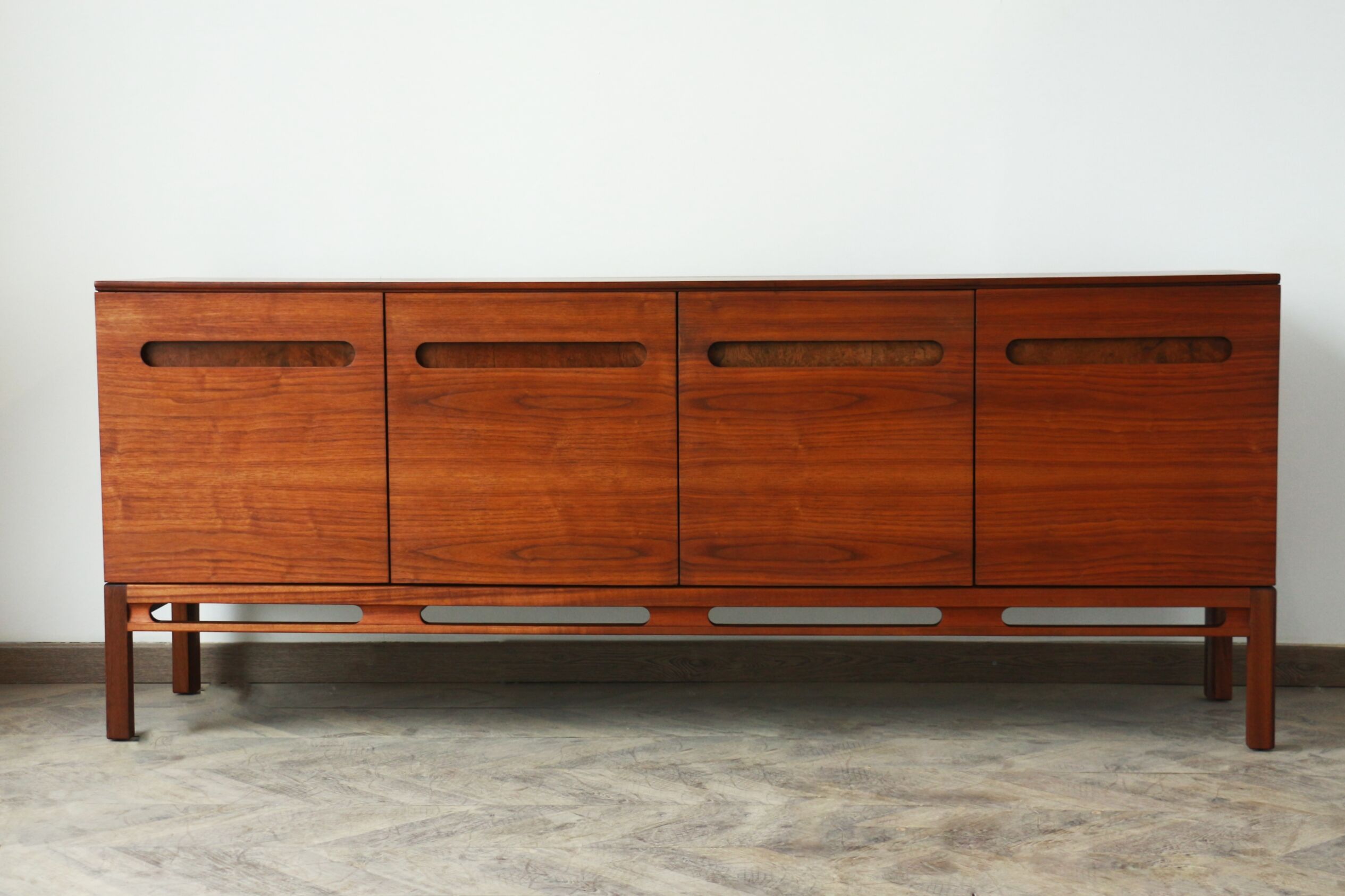 Sideboard teak and walnut 60