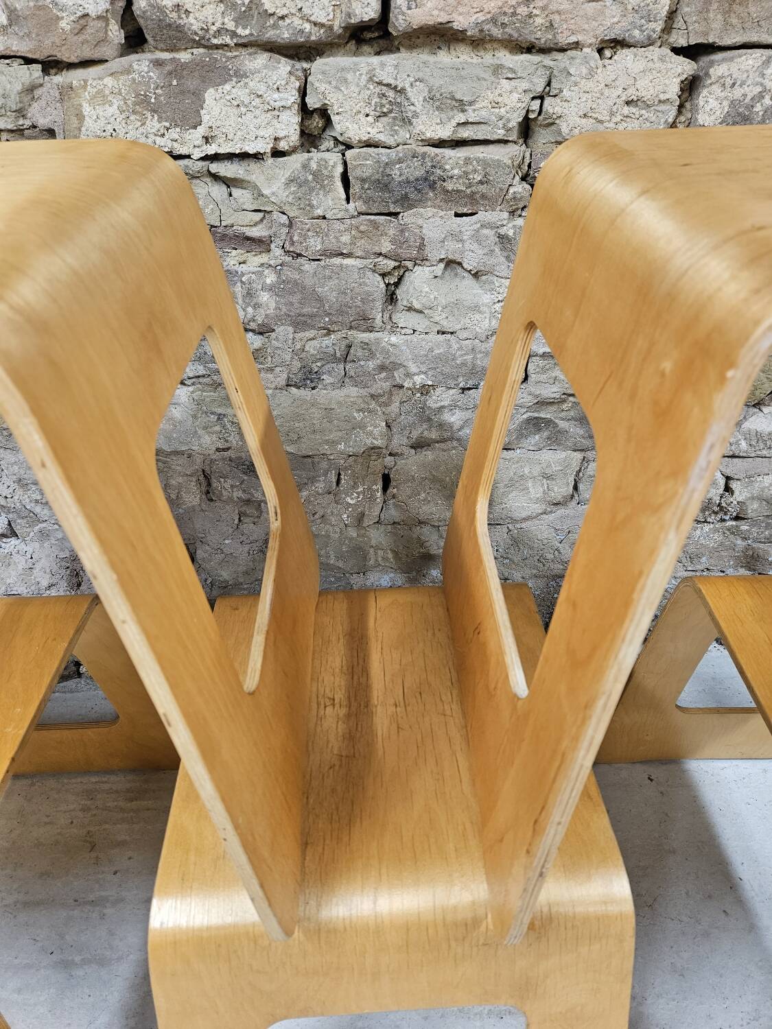 Lot 5 tabourets Lisa Noringer pour Ikea 2000"