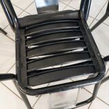 Suite de 6 chaises Tolix modèle T4 par Xavier Pauchard 1950