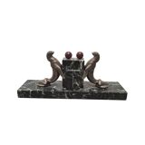 Maurice Frecourt Art Deco Bookends, circa 1925