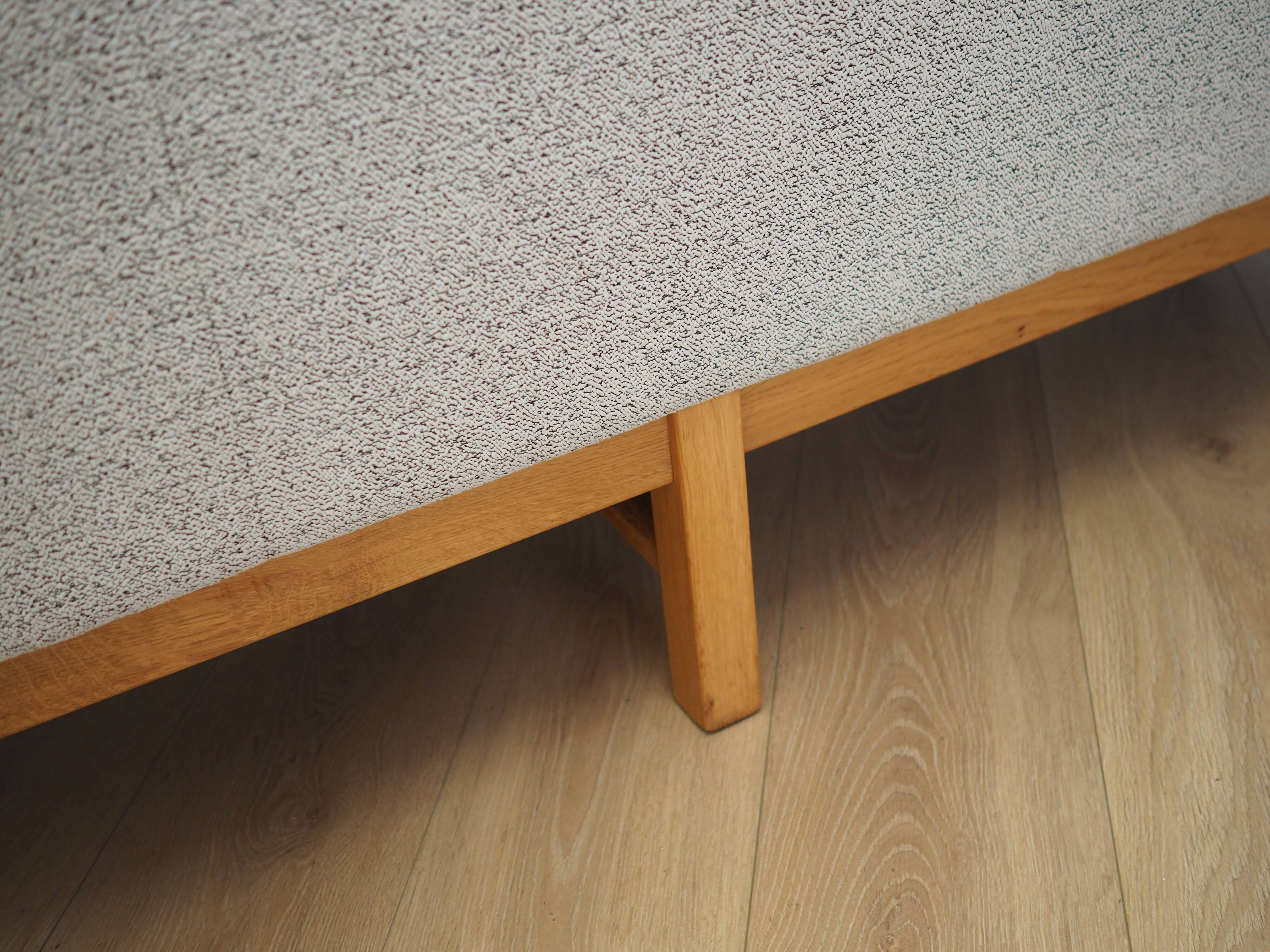 Oak sofa, Danish design, 1970s, manufactured by Erik Jørgensen Møbelfabrik