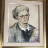 Autoportrait à l’aquarelle par Renée Prinz