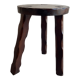 Wooden tripod stool