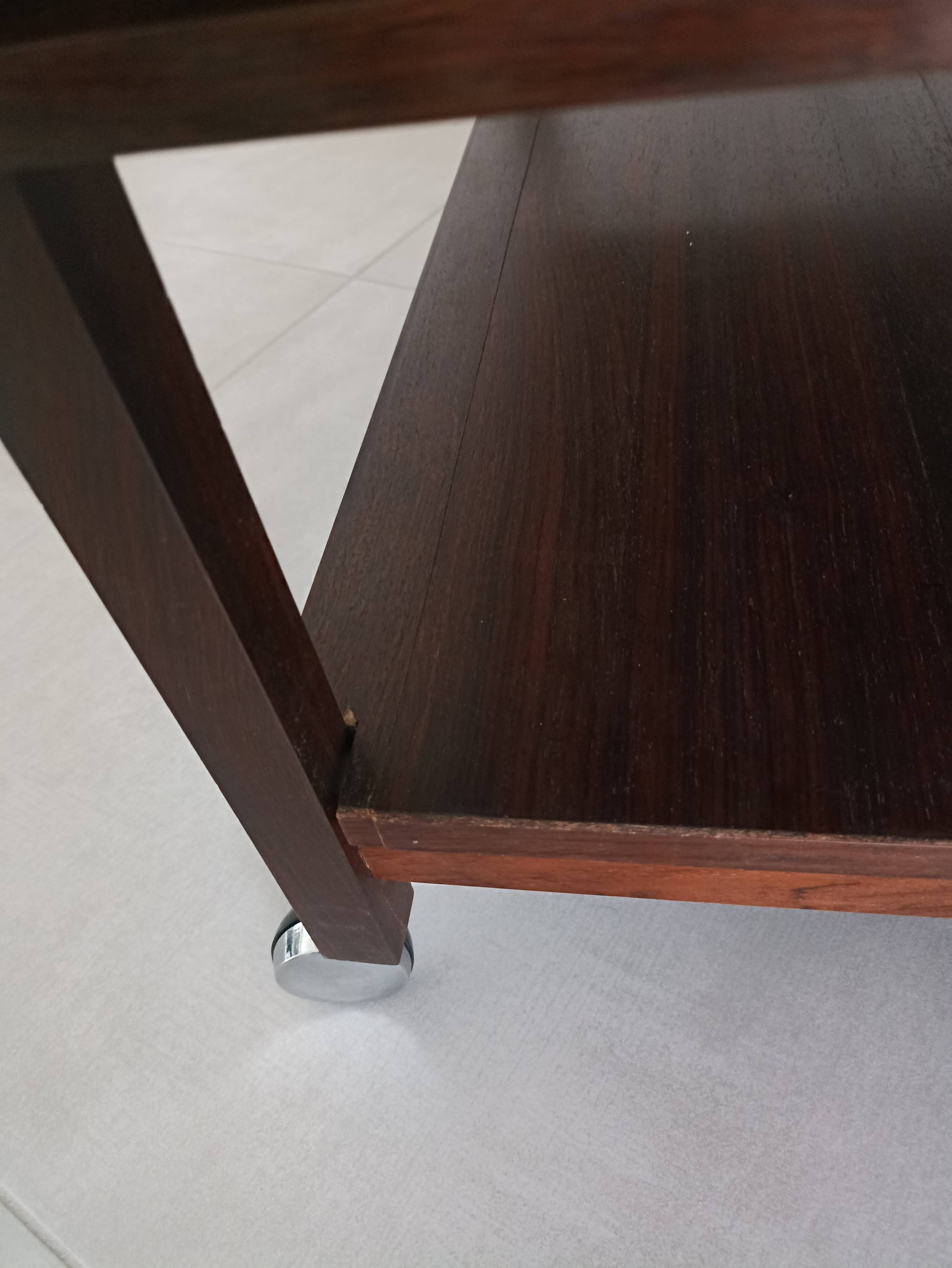 Bruksbo coffee table on casters
