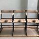 3-seater folding theatre bench