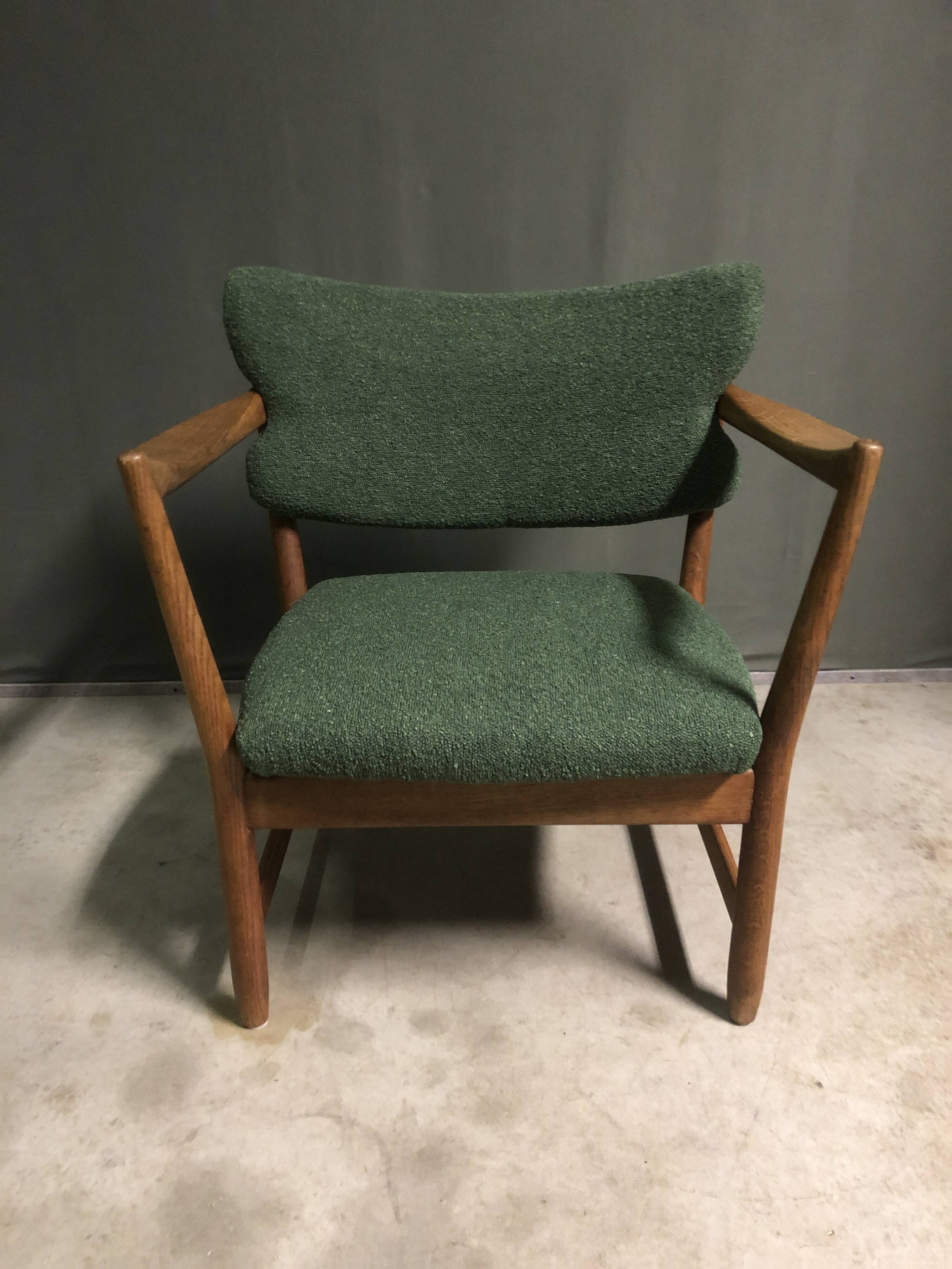 Fireplace lounge chairs by fredrik kayser and adolf relling for dokka møbler