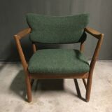 Fireplace lounge chairs by fredrik kayser and adolf relling for dokka møbler