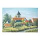 Oil on landscape canvas