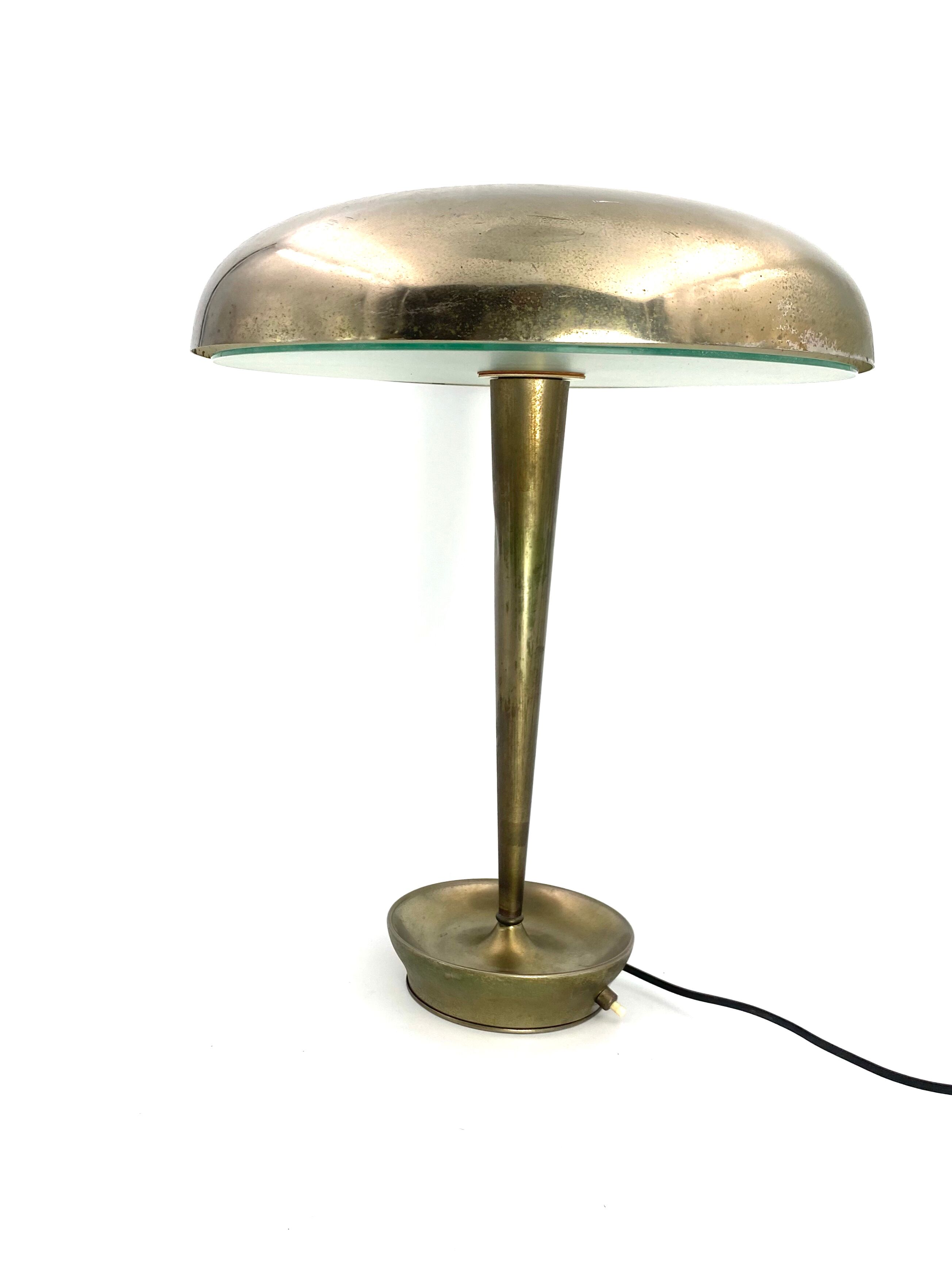 Executive desk lamp model D 4639, Stilnovo, Milan Italy, circa 1950