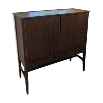Vintage Buffet Cabinet - Mid-Century style Ole Wanscher - Mahogany/Walnut