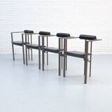 Postmodern KFF Trix Dining Chairs Set