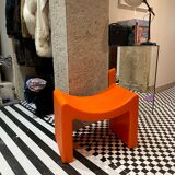 Stool M stool ultra design contempo seat orange by Marzais Creations