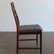 Ensemble de chaises de salle à manger en bois foncé danois par Arne Vodder, années 1960.