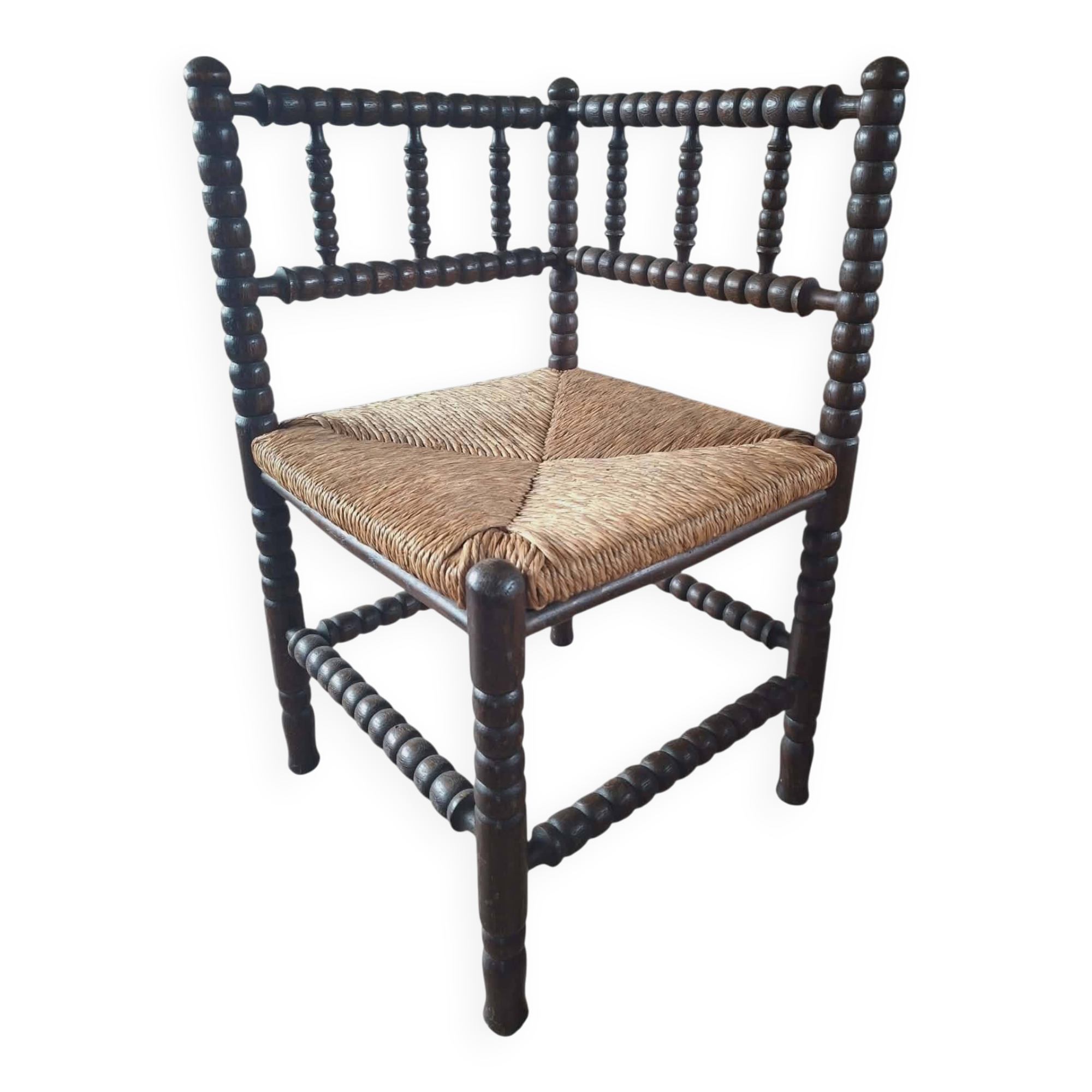 stoel , hoekstoel antiek