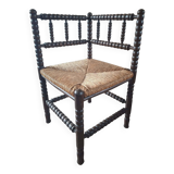 stoel , hoekstoel antiek