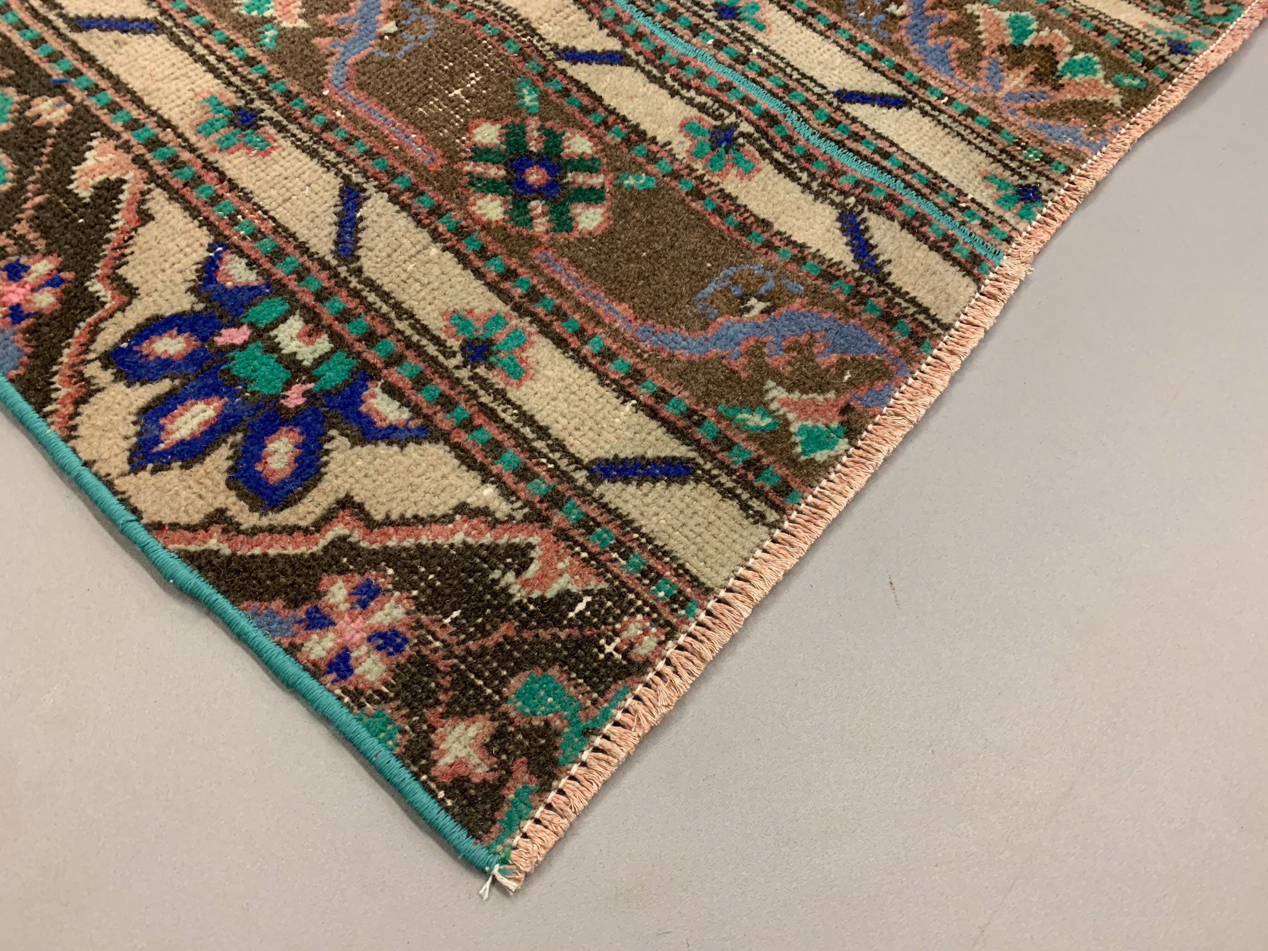 Tapis turc 110x74 cm vintage