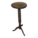 Fifth Door Pot Pot Tripod Wood turned Vintage