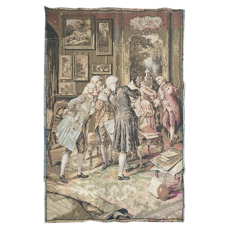 French tapestry of the late 19th century