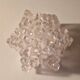 4 vintage plexiglass ice style candle holders 1980