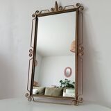 Vintage Hollywood Regency mirror from the 1950s.