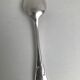 Set of 10 old silver spoons