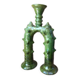 Tamegroute pottery candle holder