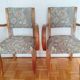Lot de 2 fauteuils bridge année 1960