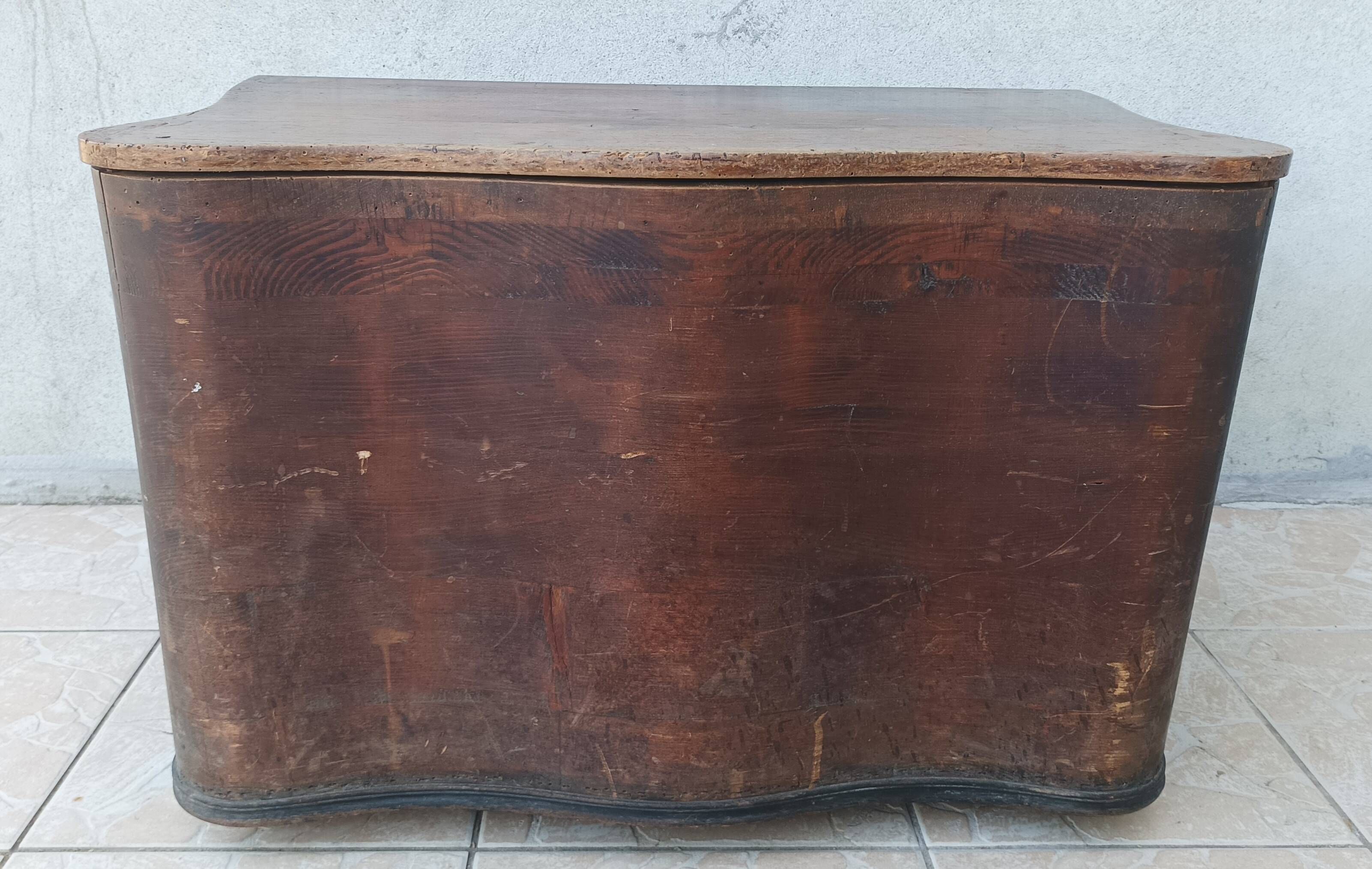 Old pine chest
