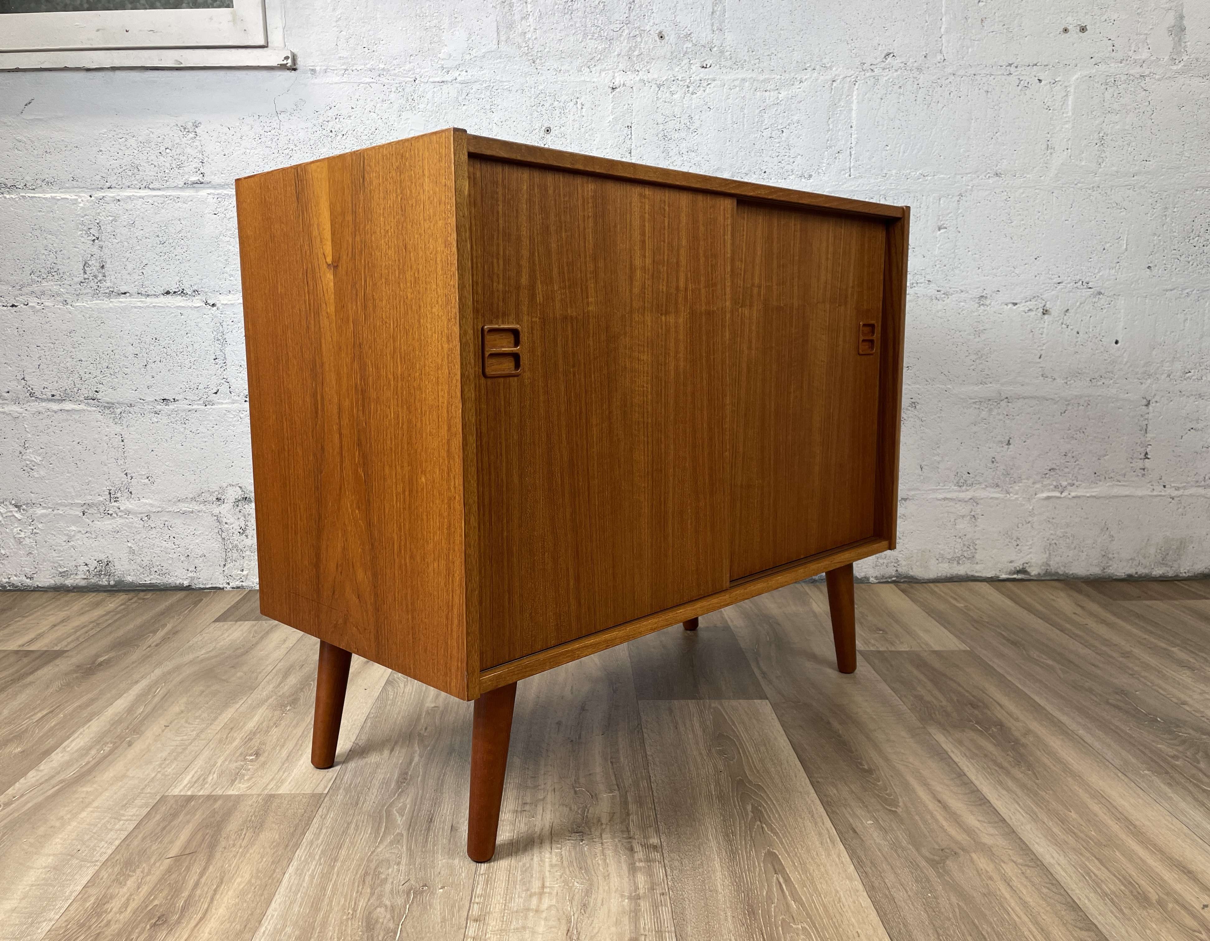 Vintage scandinavian teak enfilade, 60s