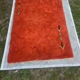 Moroccan carpet in vintage wool