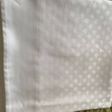 Nappe satinée  blanche