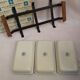 3 earthenware cups