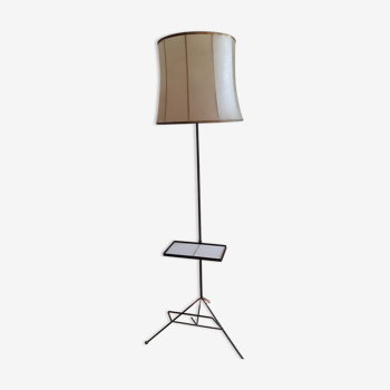 Lampadaire vintage fer noir