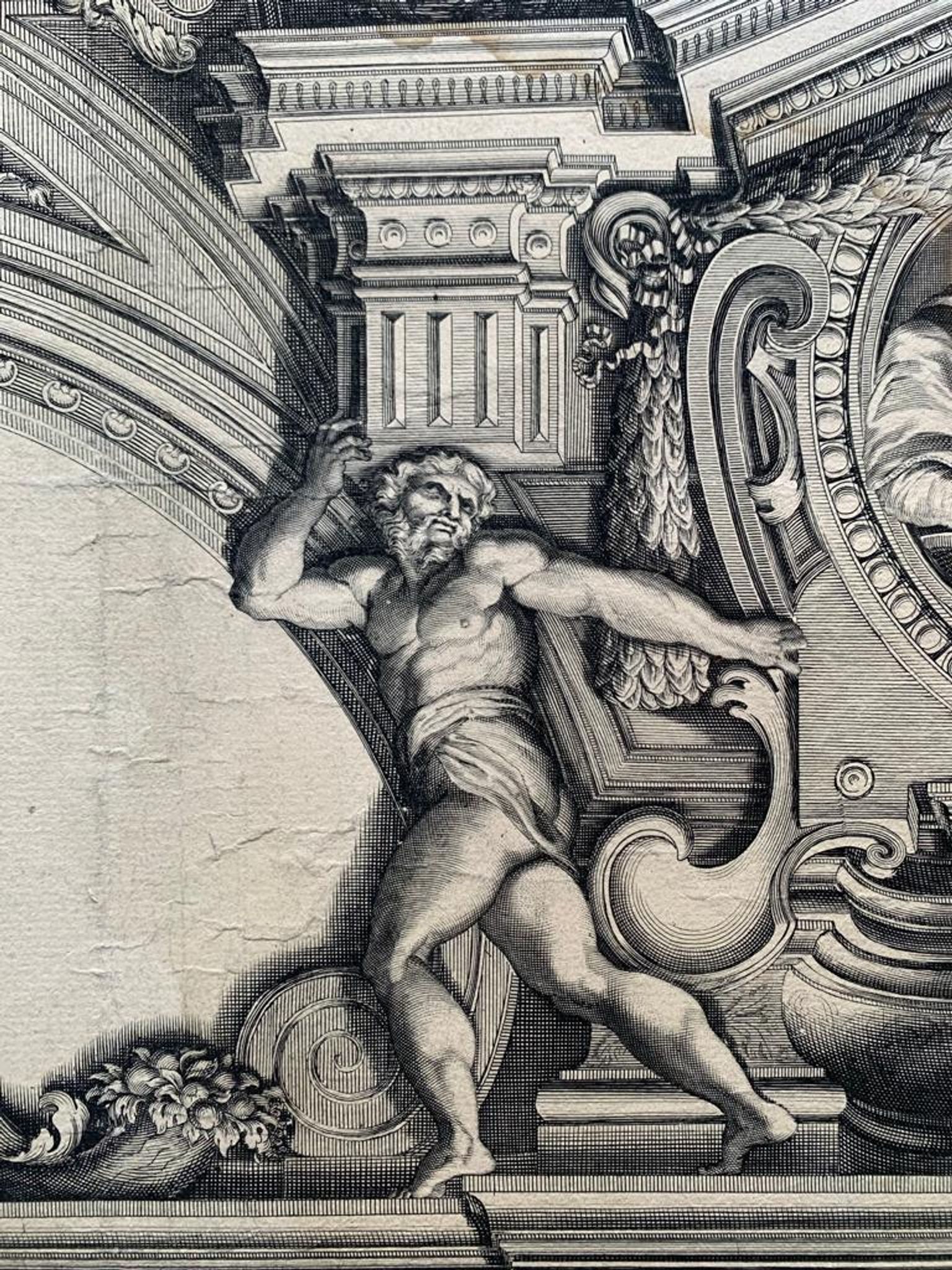 Bernard de Bailli, Pitti Palace: Venus Room, engraving, seventeenth century