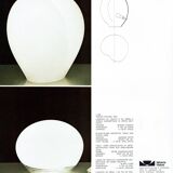 Lampe de table Nonzolo L428 de Michael Red pour Vistosi Anni '70