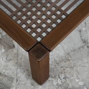 Table basse design des années 1970, Ettore Sottsass Santambrogio & De Berti
