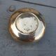 brass and copper navy ink ashtray