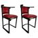 Fledermaus Chairs attributed to Josef Hoffmann, Austria, 1905, Set of 2
