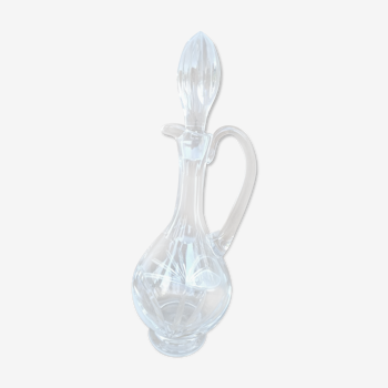 Carafe en cristal taillé