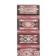 Vintage Turkish hallway rug 75x625 cm