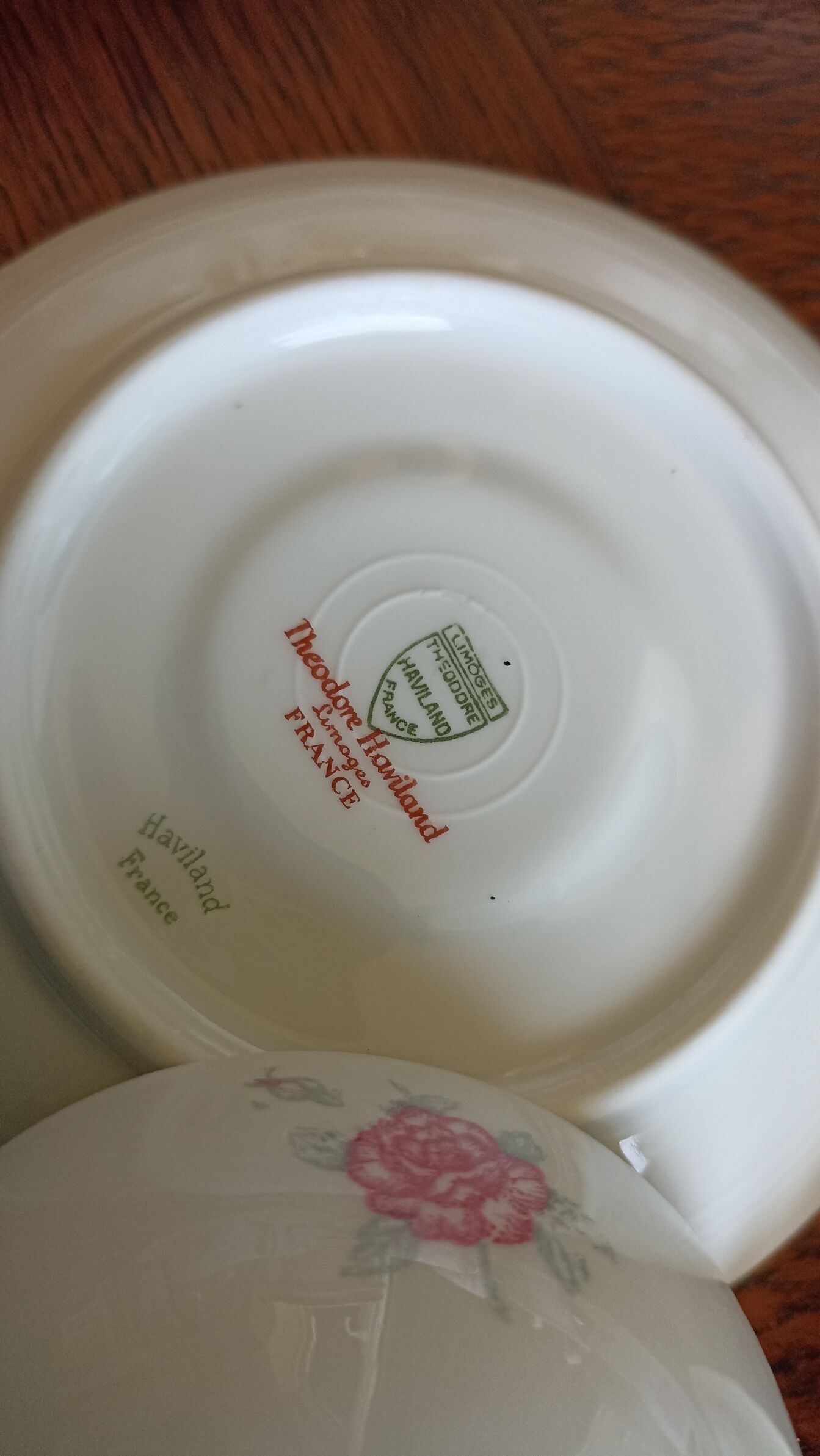 Limoges porcelain tea or coffee set by Théodore Haviland from the 20s