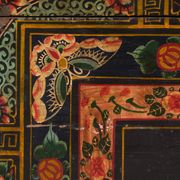 Antique Chinese chest painted in pine wood – China, circa 1900