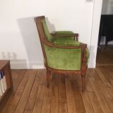 Louis XVI-style shepherdess chair