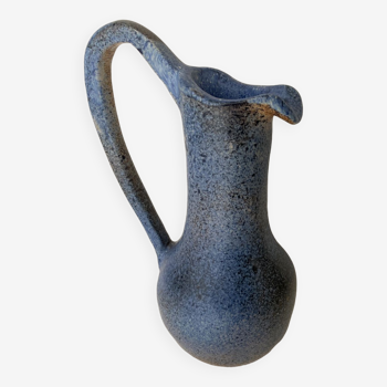 Blue ceramic vase