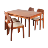 All dining room Scandinavian by Henning Kjaernulf for Vejle Stole