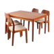 All dining room Scandinavian by Henning Kjaernulf for Vejle Stole