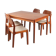 All dining room Scandinavian by Henning Kjaernulf for Vejle Stole