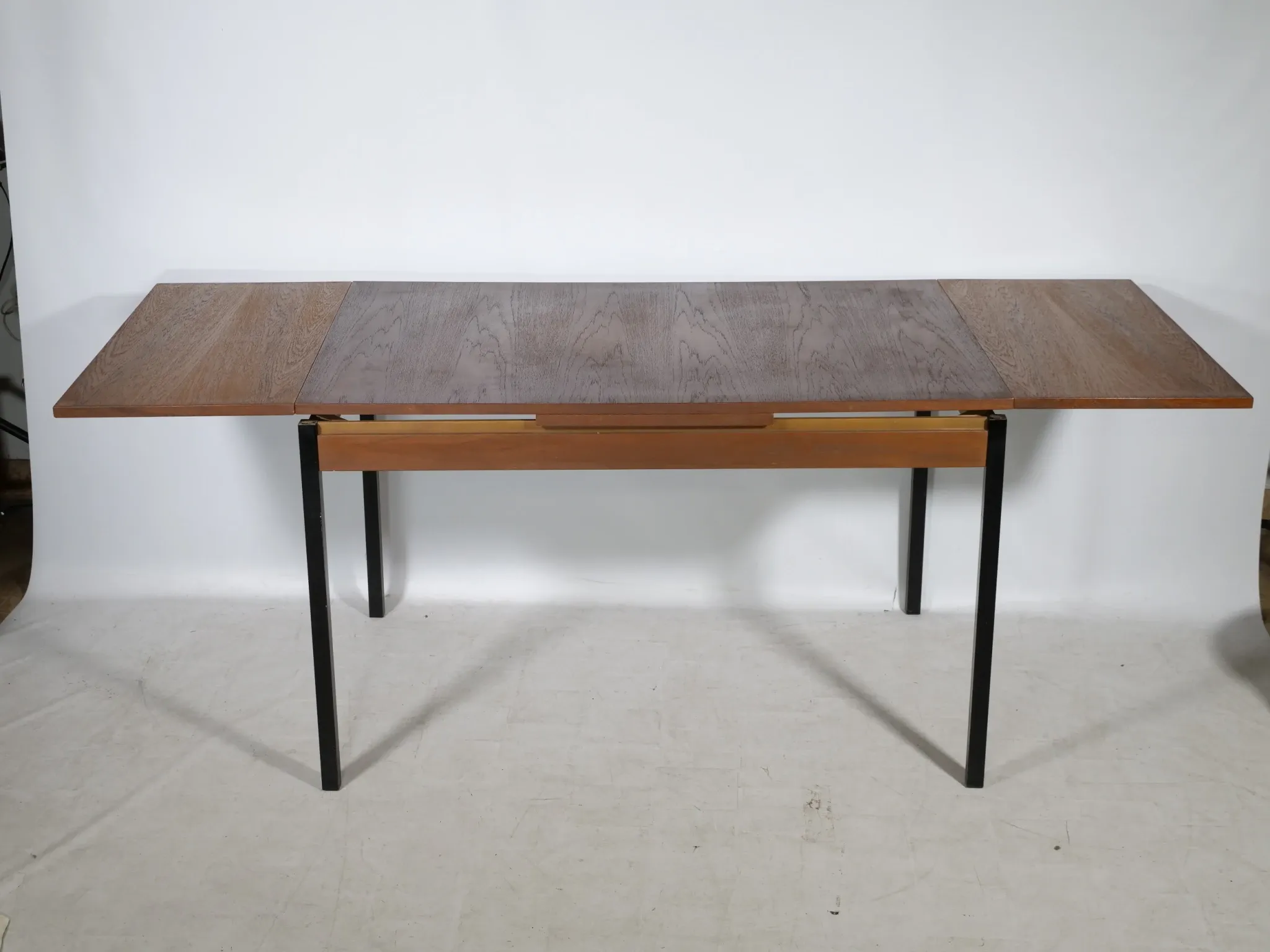 Mid Century Extendable Dining Table in Teak, 1960s
