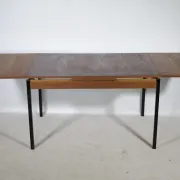 Mid Century Extendable Dining Table in Teak, 1960s
